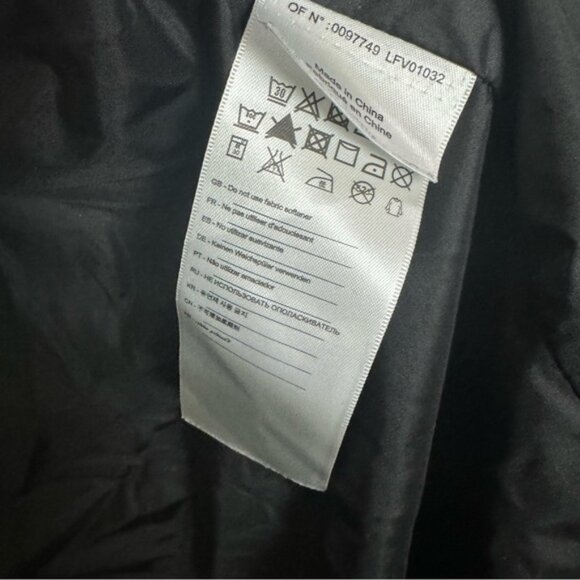 Lafuma Down Puffer Jacket Coat Zip Pockets Lightweight Warm Snow Cold Black XL - Picture 12 of 16